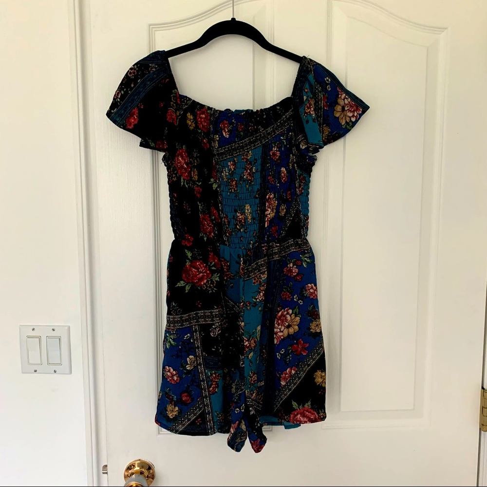 Monteau Floral Romper dress - Picture 2 of 3